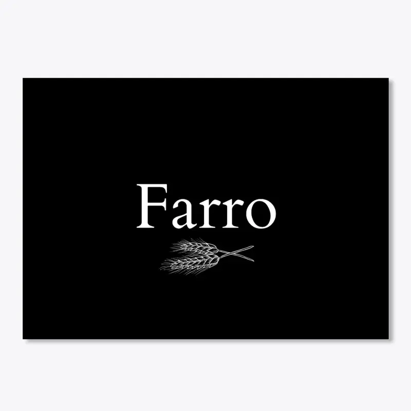 Farro Kitchen or Pantry Label