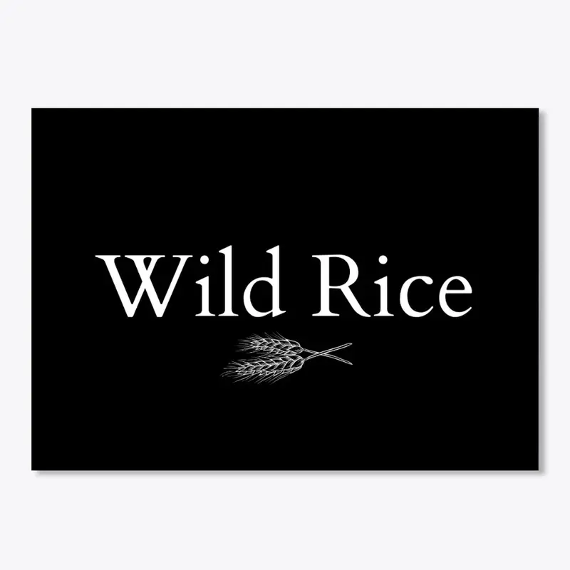 Wild Rice Kitchen or Pantry Label